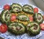 رولت سبزی و ماهی