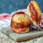 همبرگر خیس با غذاساز مولینکس 